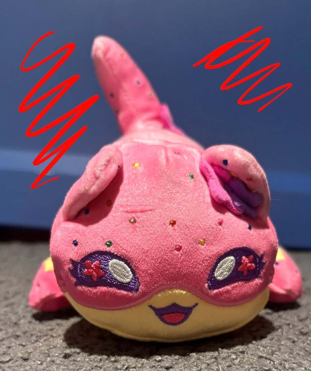 Aphmau MeeMeows Carnival Treats Frosted Cookie Cat Plush